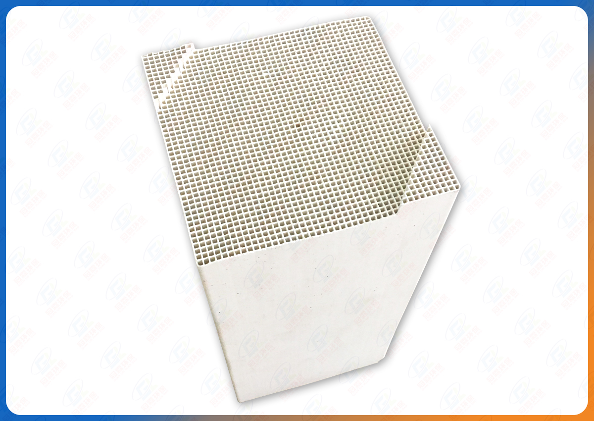 RTO蜂窩陶瓷蓄熱磚150x150x300mm，單槽